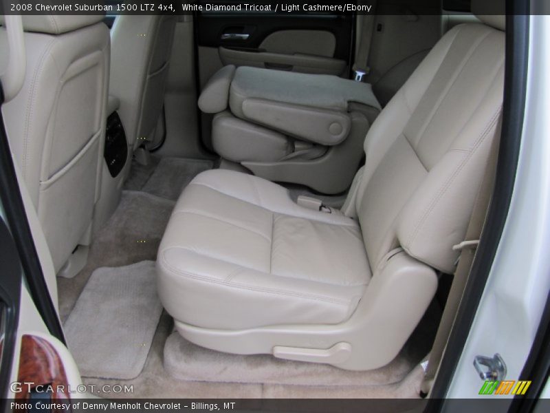 White Diamond Tricoat / Light Cashmere/Ebony 2008 Chevrolet Suburban 1500 LTZ 4x4