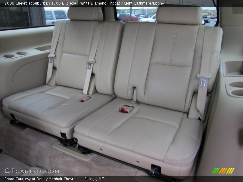 White Diamond Tricoat / Light Cashmere/Ebony 2008 Chevrolet Suburban 1500 LTZ 4x4