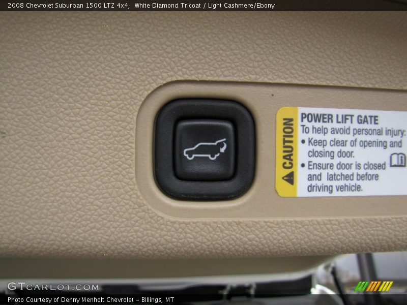 White Diamond Tricoat / Light Cashmere/Ebony 2008 Chevrolet Suburban 1500 LTZ 4x4