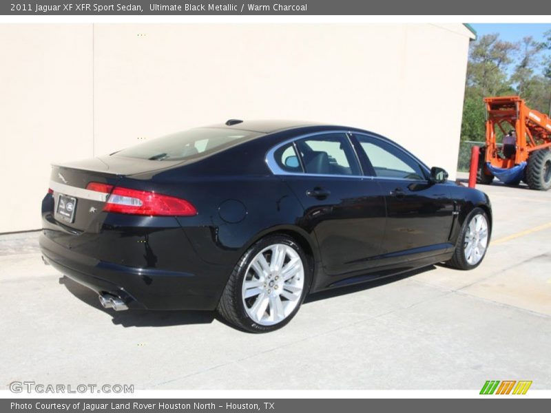 Ultimate Black Metallic / Warm Charcoal 2011 Jaguar XF XFR Sport Sedan