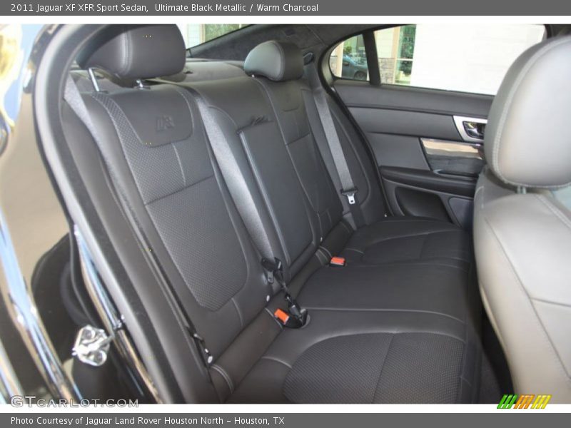 Ultimate Black Metallic / Warm Charcoal 2011 Jaguar XF XFR Sport Sedan