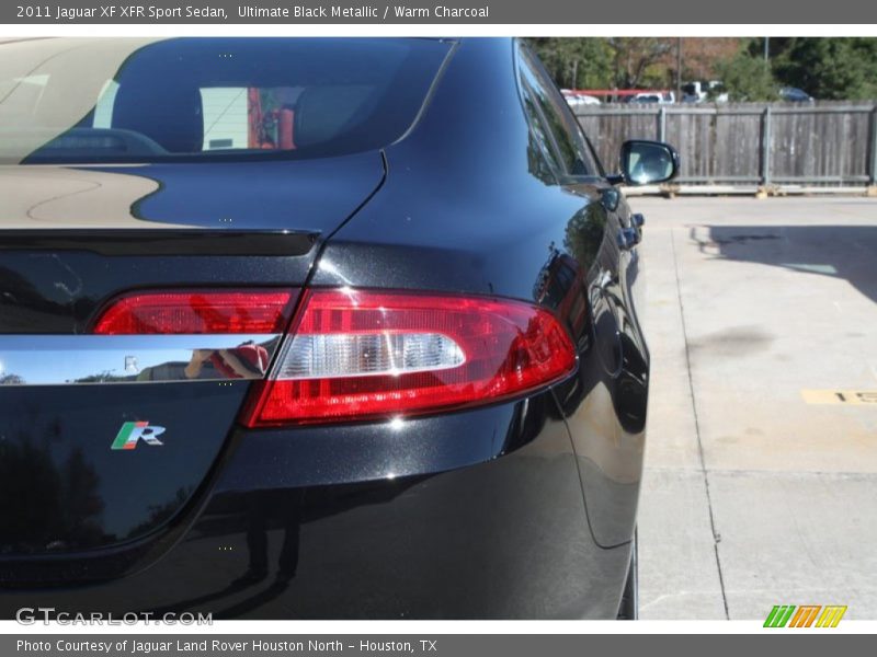 Ultimate Black Metallic / Warm Charcoal 2011 Jaguar XF XFR Sport Sedan