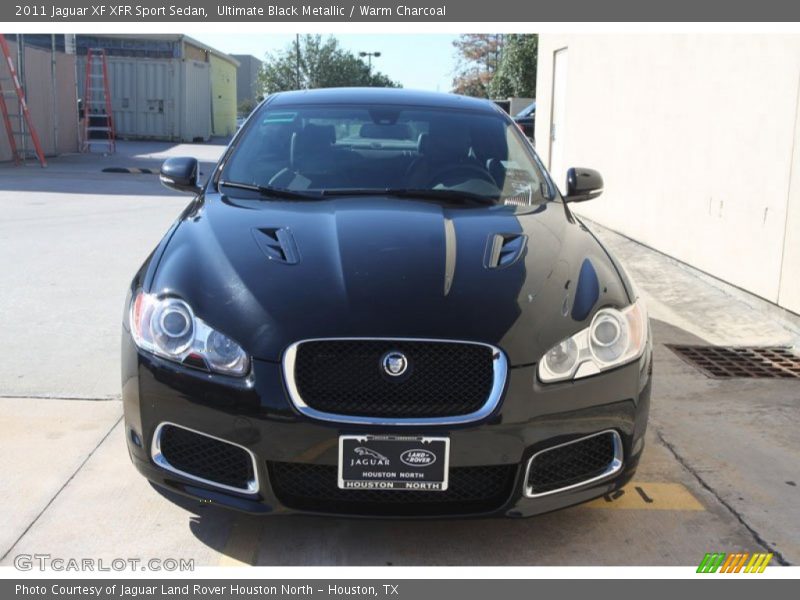 Ultimate Black Metallic / Warm Charcoal 2011 Jaguar XF XFR Sport Sedan