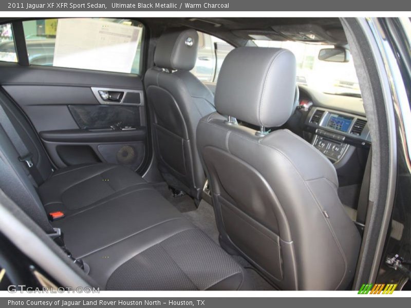 Ultimate Black Metallic / Warm Charcoal 2011 Jaguar XF XFR Sport Sedan