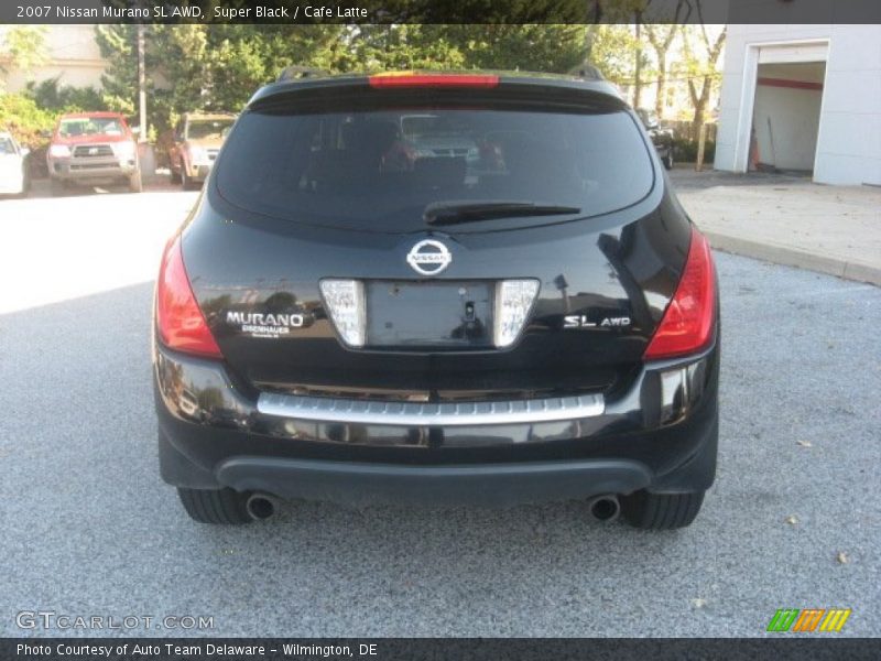 Super Black / Cafe Latte 2007 Nissan Murano SL AWD