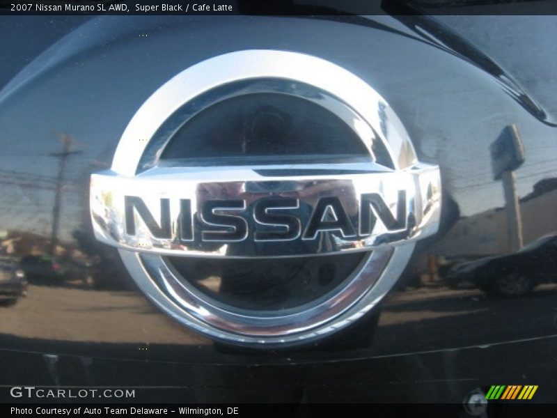 Super Black / Cafe Latte 2007 Nissan Murano SL AWD