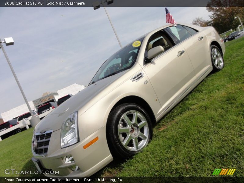 Gold Mist / Cashmere 2008 Cadillac STS V6