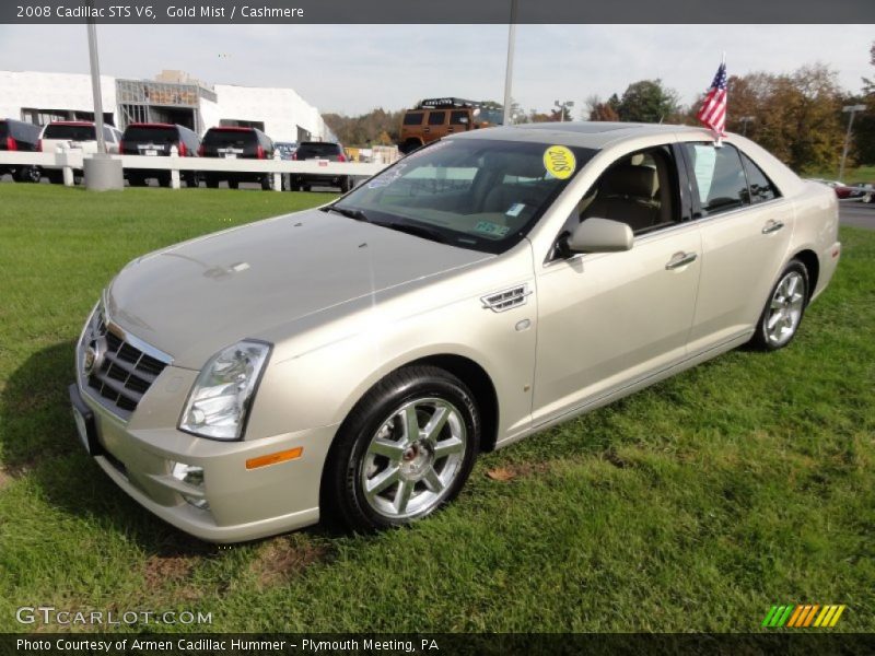 Gold Mist / Cashmere 2008 Cadillac STS V6