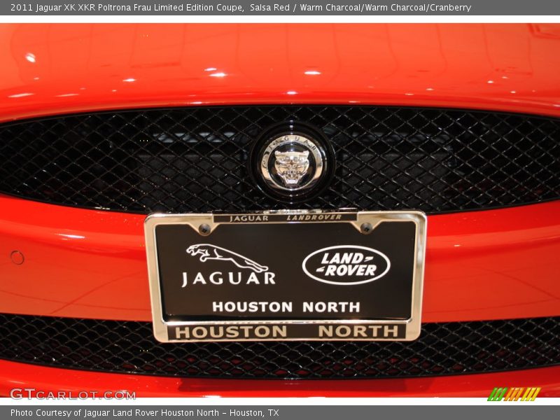 Salsa Red / Warm Charcoal/Warm Charcoal/Cranberry 2011 Jaguar XK XKR Poltrona Frau Limited Edition Coupe