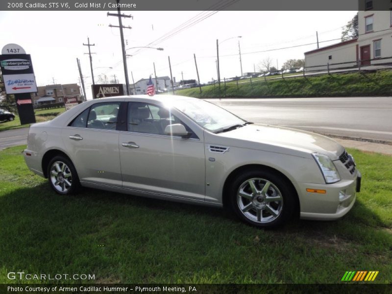 Gold Mist / Cashmere 2008 Cadillac STS V6
