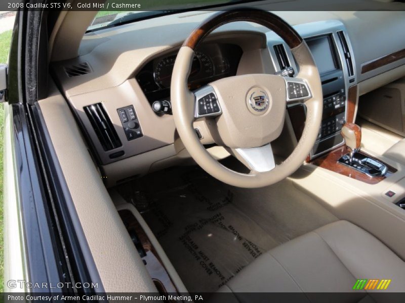 Gold Mist / Cashmere 2008 Cadillac STS V6