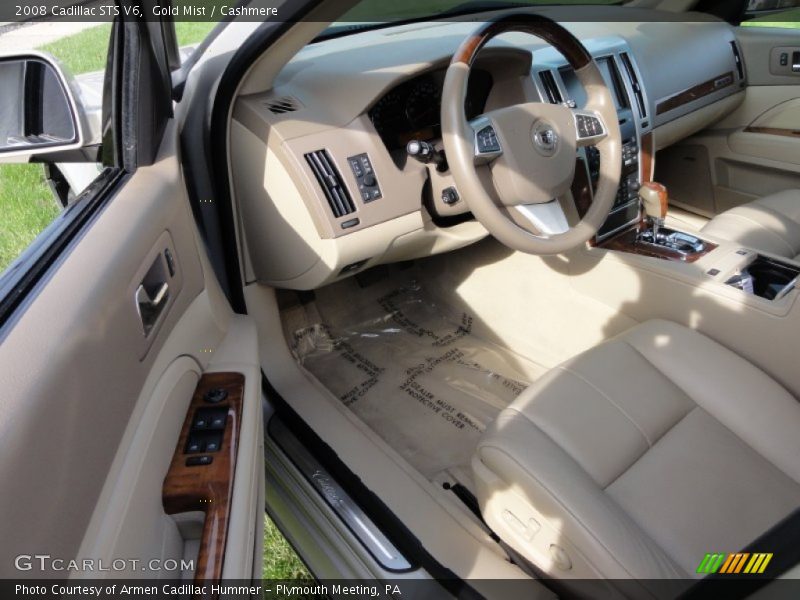 Gold Mist / Cashmere 2008 Cadillac STS V6