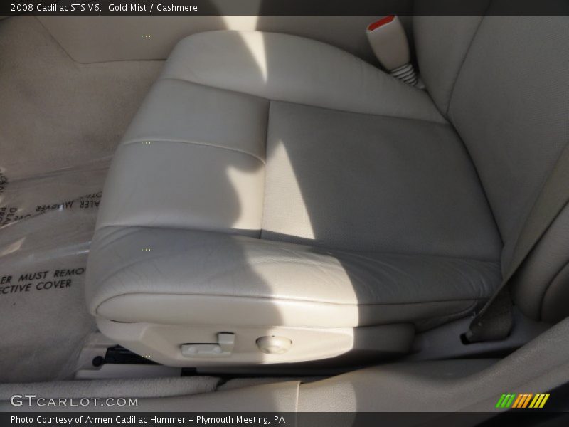 Gold Mist / Cashmere 2008 Cadillac STS V6