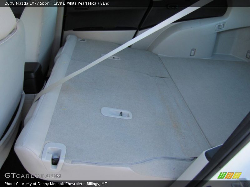 Crystal White Pearl Mica / Sand 2008 Mazda CX-7 Sport