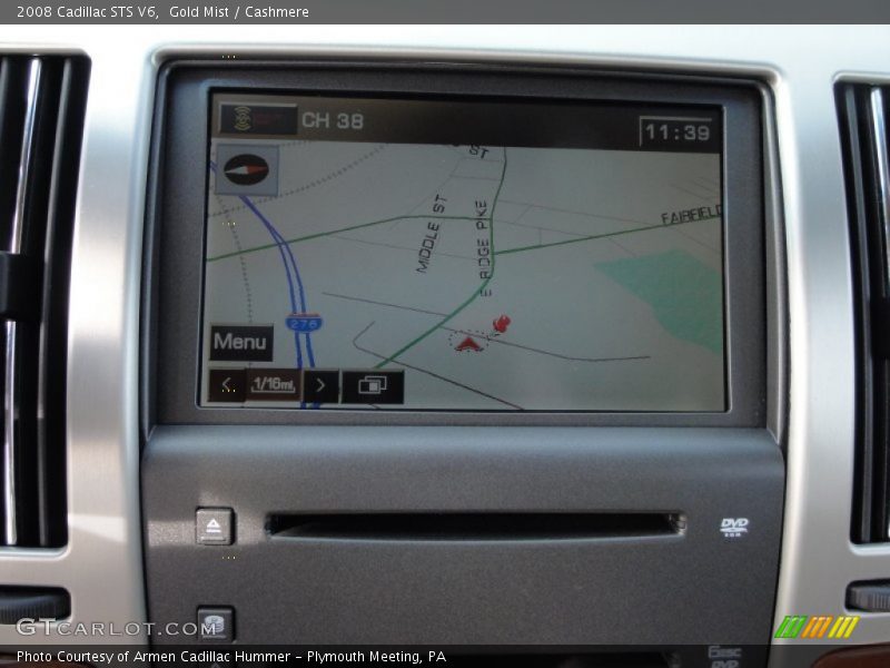 Navigation of 2008 STS V6