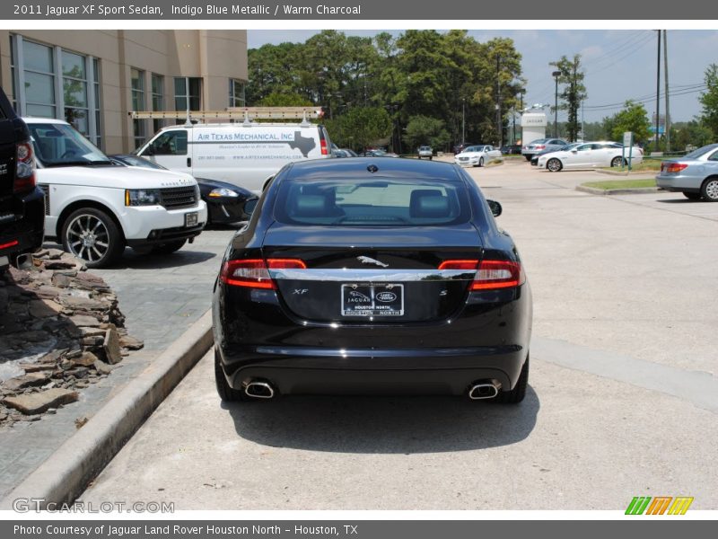 Indigo Blue Metallic / Warm Charcoal 2011 Jaguar XF Sport Sedan