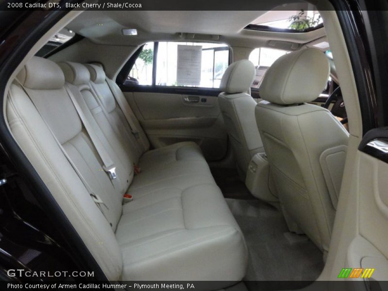 Black Cherry / Shale/Cocoa 2008 Cadillac DTS