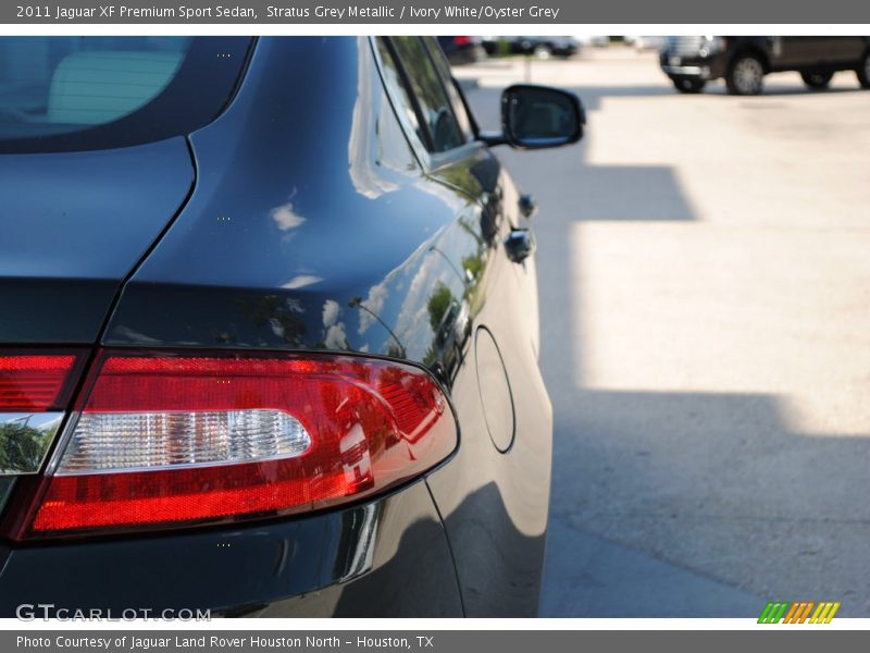 Stratus Grey Metallic / Ivory White/Oyster Grey 2011 Jaguar XF Premium Sport Sedan