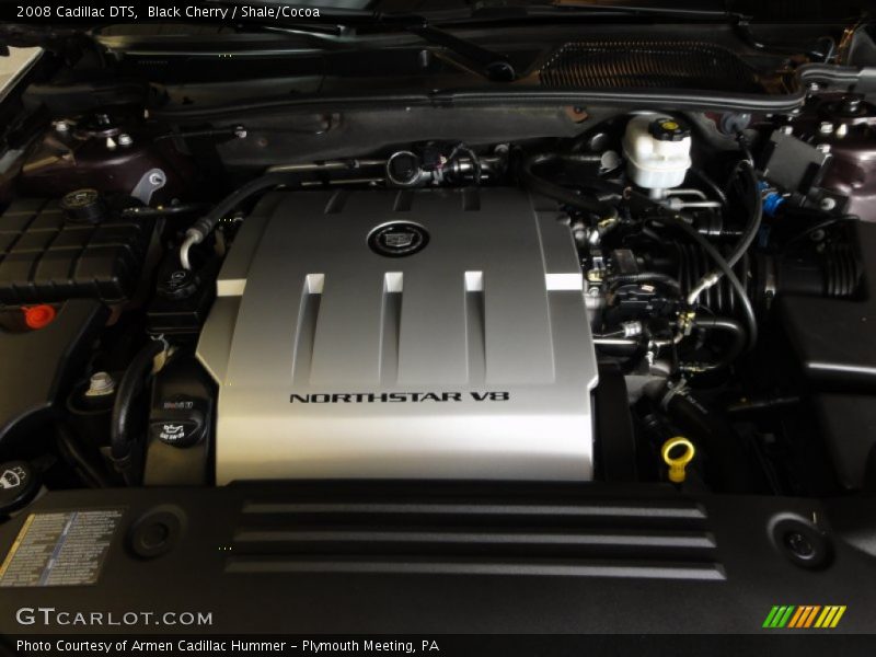 Black Cherry / Shale/Cocoa 2008 Cadillac DTS