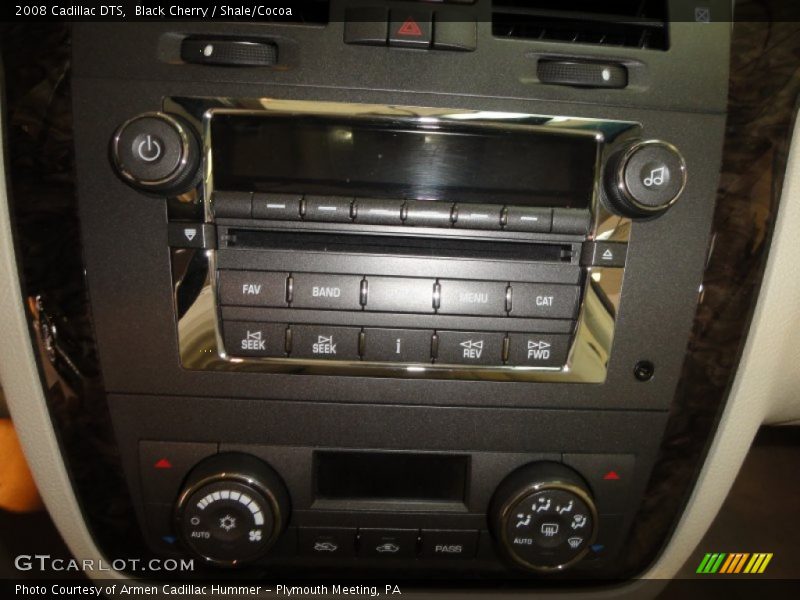 Black Cherry / Shale/Cocoa 2008 Cadillac DTS