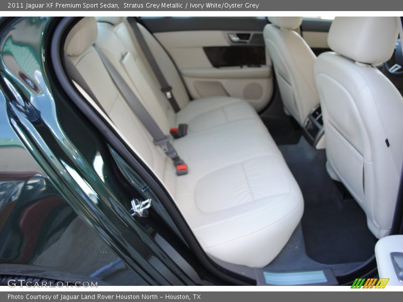 Stratus Grey Metallic / Ivory White/Oyster Grey 2011 Jaguar XF Premium Sport Sedan