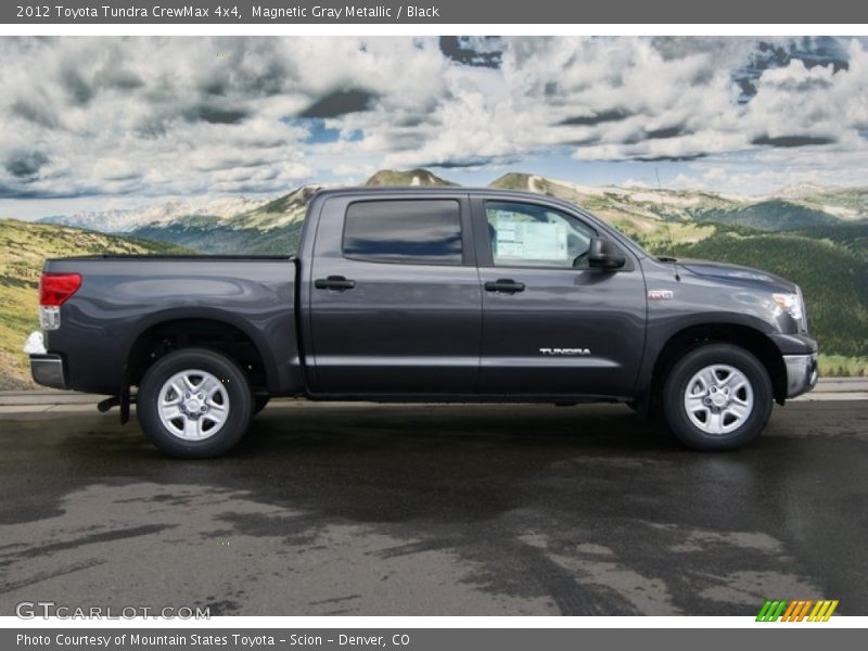 Magnetic Gray Metallic / Black 2012 Toyota Tundra CrewMax 4x4