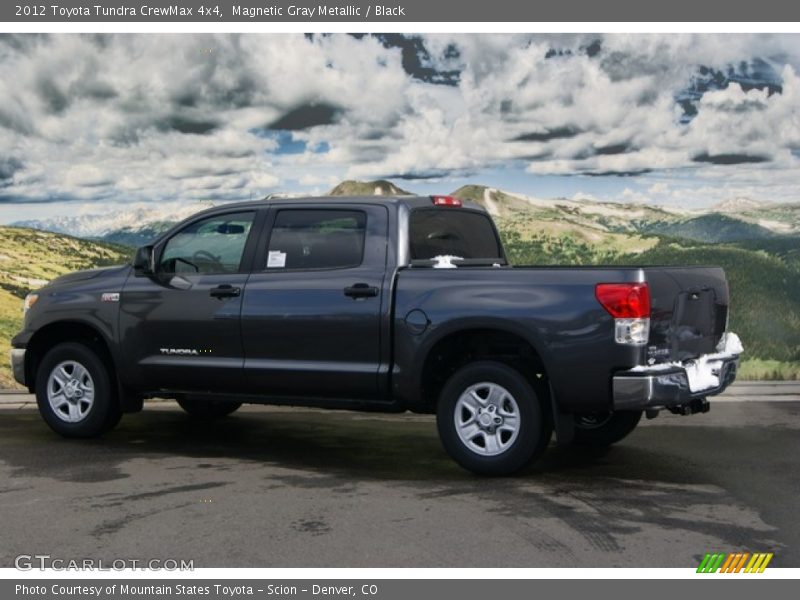 Magnetic Gray Metallic / Black 2012 Toyota Tundra CrewMax 4x4