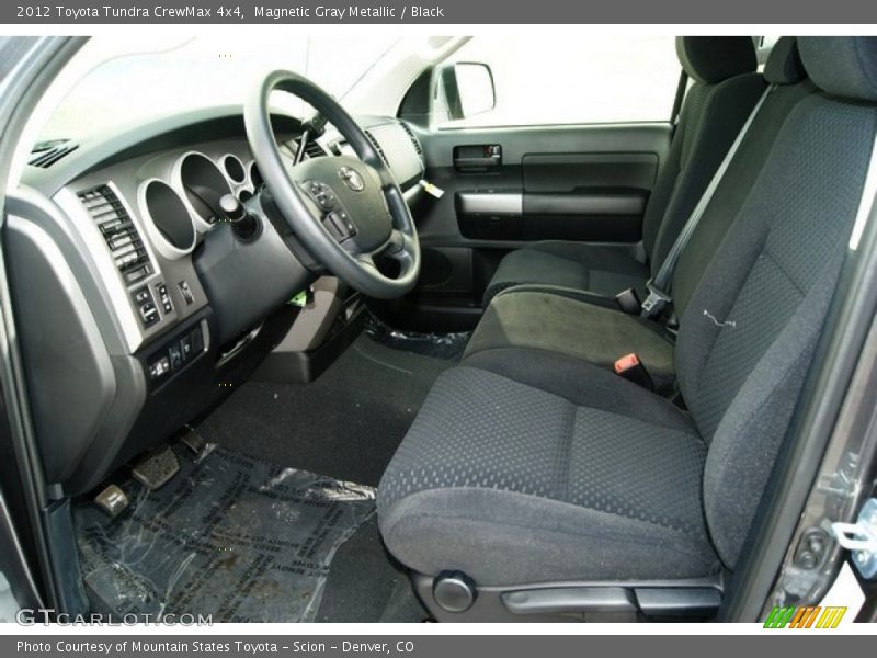 Magnetic Gray Metallic / Black 2012 Toyota Tundra CrewMax 4x4