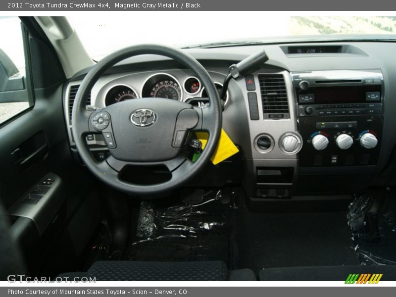Magnetic Gray Metallic / Black 2012 Toyota Tundra CrewMax 4x4