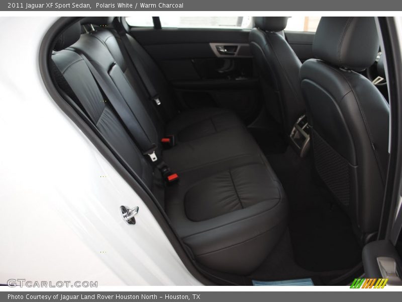 Polaris White / Warm Charcoal 2011 Jaguar XF Sport Sedan