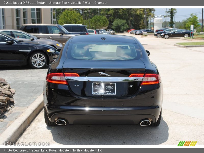 Ultimate Black Metallic / Warm Charcoal 2011 Jaguar XF Sport Sedan