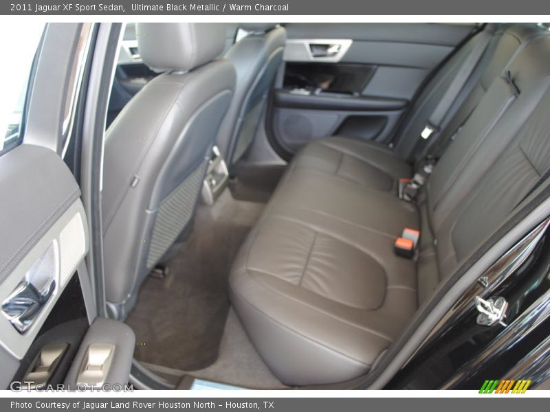 Ultimate Black Metallic / Warm Charcoal 2011 Jaguar XF Sport Sedan