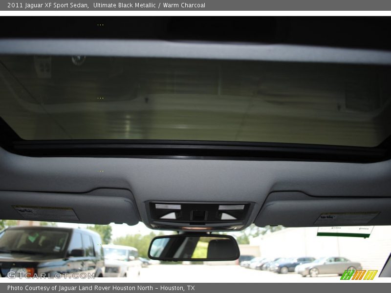 Ultimate Black Metallic / Warm Charcoal 2011 Jaguar XF Sport Sedan