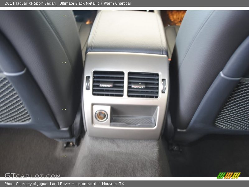 Ultimate Black Metallic / Warm Charcoal 2011 Jaguar XF Sport Sedan