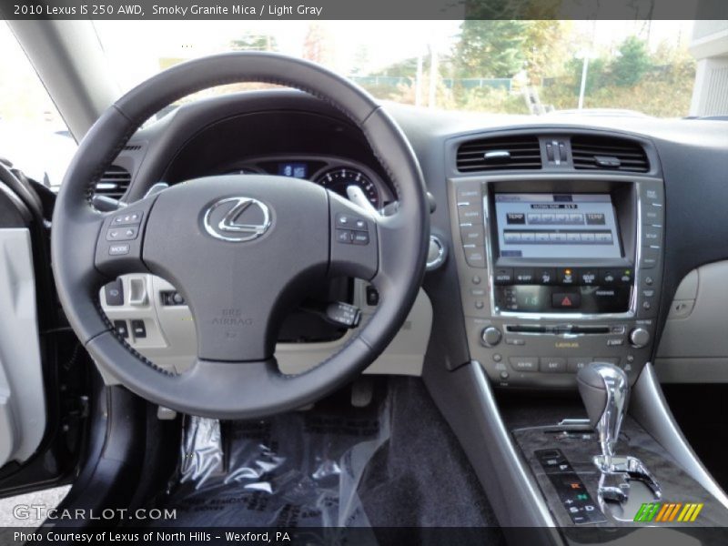 Smoky Granite Mica / Light Gray 2010 Lexus IS 250 AWD