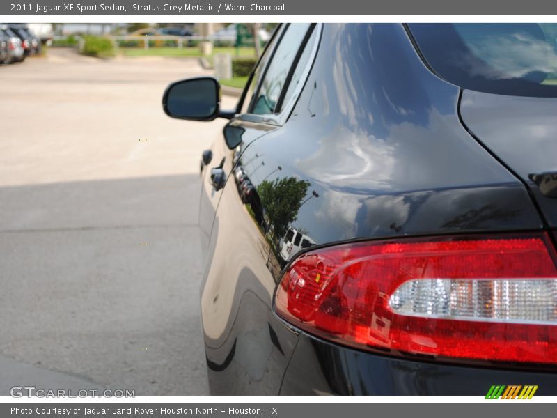 Stratus Grey Metallic / Warm Charcoal 2011 Jaguar XF Sport Sedan