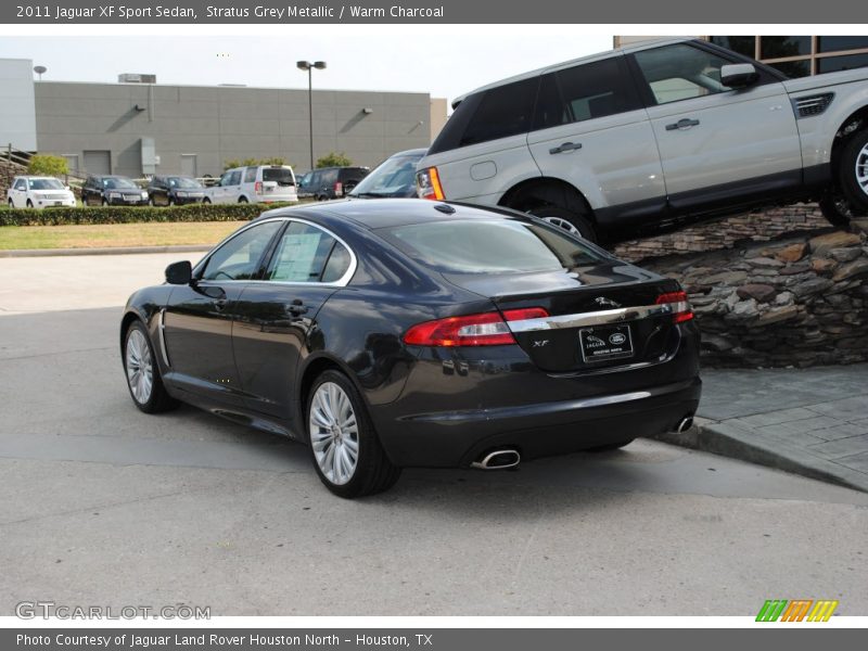 Stratus Grey Metallic / Warm Charcoal 2011 Jaguar XF Sport Sedan