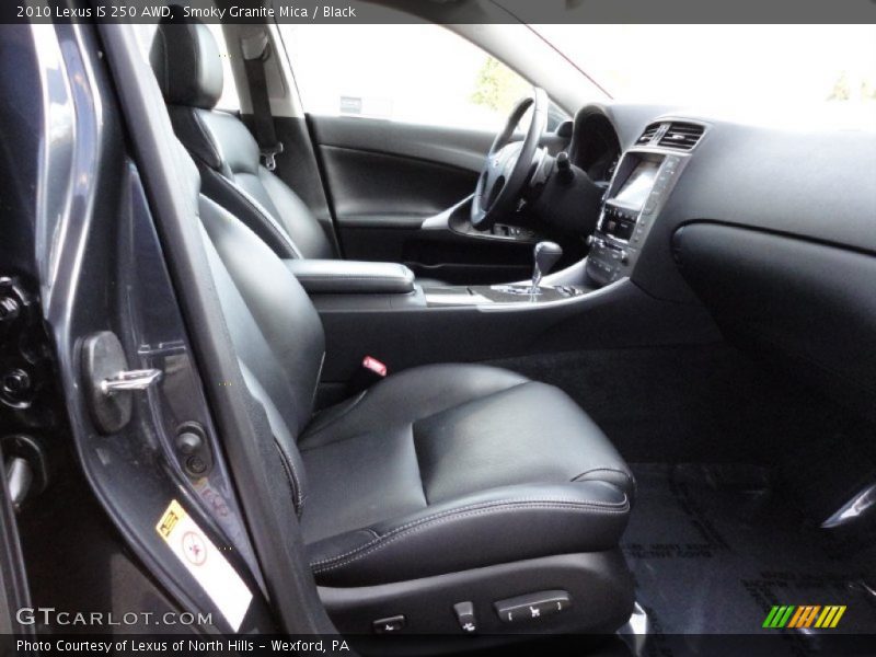 Smoky Granite Mica / Black 2010 Lexus IS 250 AWD