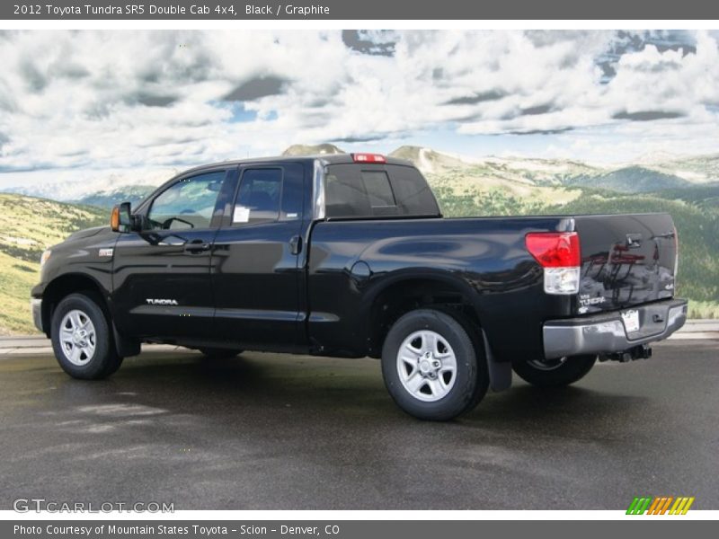 Black / Graphite 2012 Toyota Tundra SR5 Double Cab 4x4