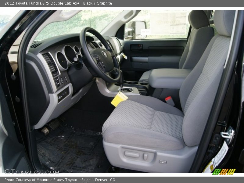  2012 Tundra SR5 Double Cab 4x4 Graphite Interior