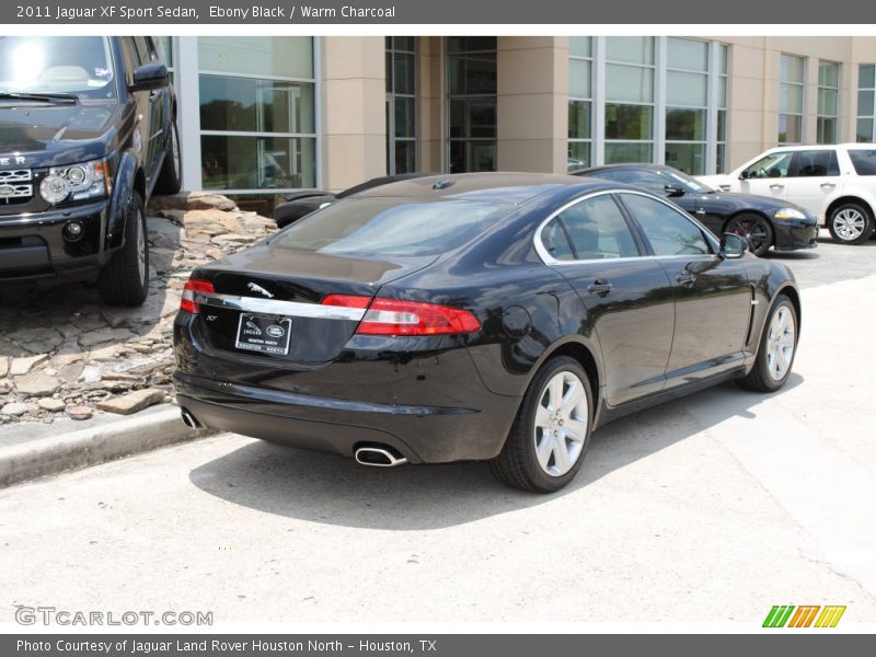 Ebony Black / Warm Charcoal 2011 Jaguar XF Sport Sedan