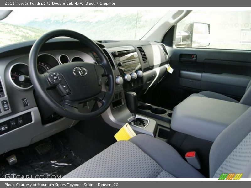  2012 Tundra SR5 Double Cab 4x4 Graphite Interior