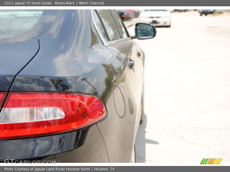 Ebony Black / Warm Charcoal 2011 Jaguar XF Sport Sedan