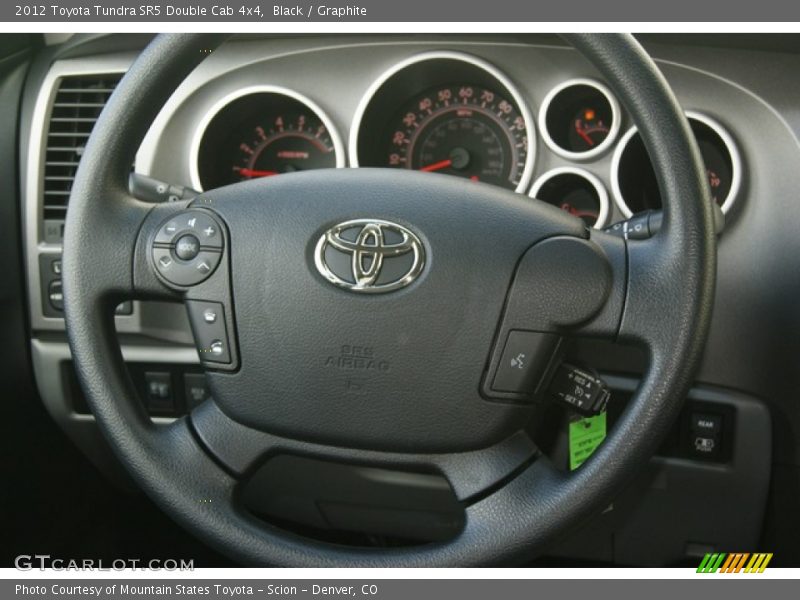 Black / Graphite 2012 Toyota Tundra SR5 Double Cab 4x4