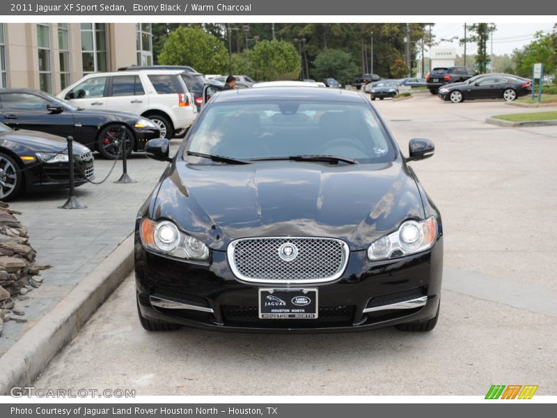 Ebony Black / Warm Charcoal 2011 Jaguar XF Sport Sedan