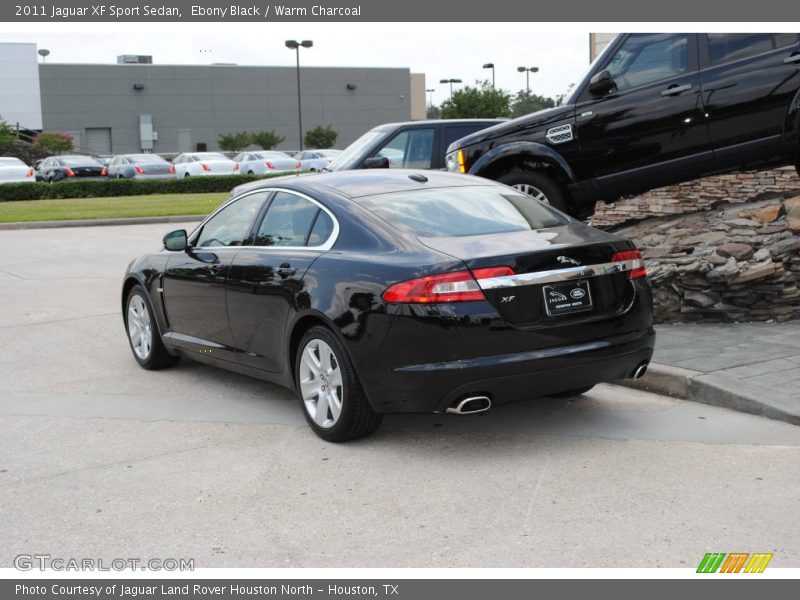 Ebony Black / Warm Charcoal 2011 Jaguar XF Sport Sedan