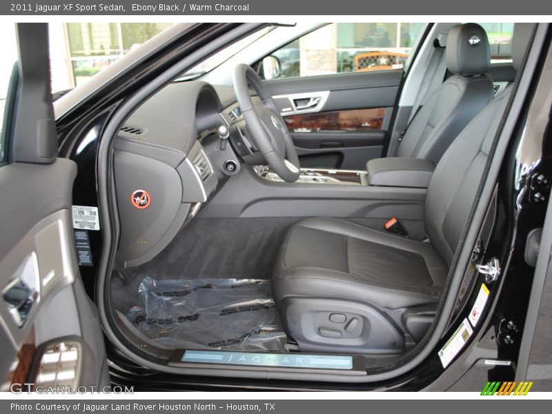 Ebony Black / Warm Charcoal 2011 Jaguar XF Sport Sedan