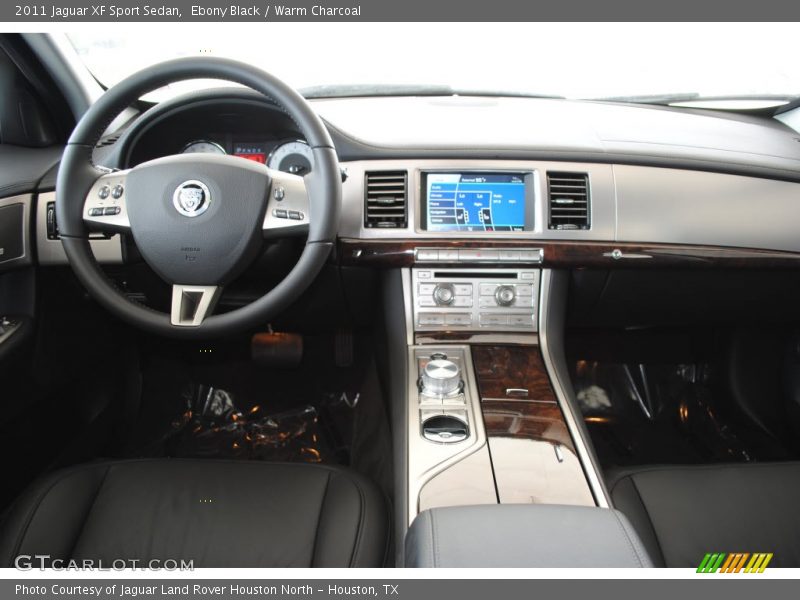 Ebony Black / Warm Charcoal 2011 Jaguar XF Sport Sedan
