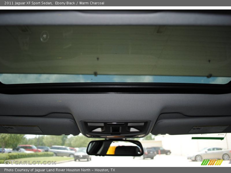 Ebony Black / Warm Charcoal 2011 Jaguar XF Sport Sedan