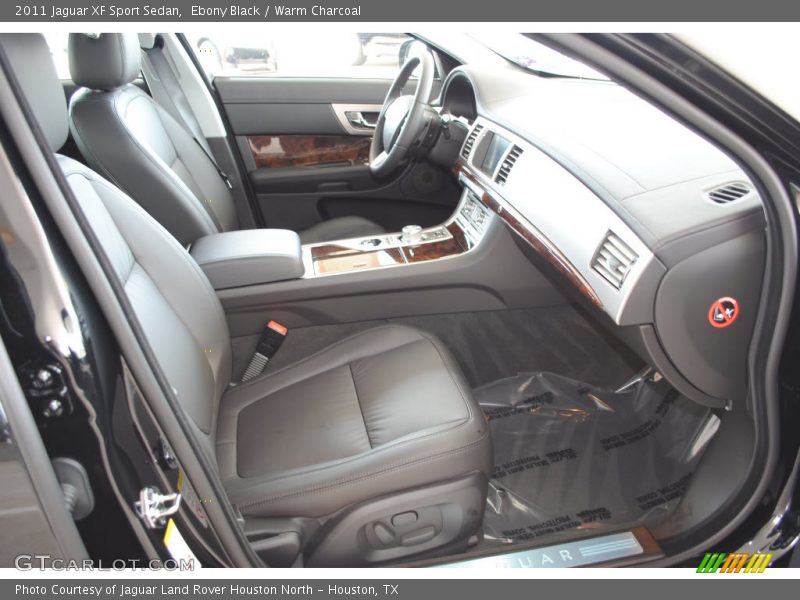 Ebony Black / Warm Charcoal 2011 Jaguar XF Sport Sedan